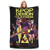 Saja Boys  Kpop Hunter Halloween Blankets Quality Soft Warm  Bedding Throws Autumn Girls Boys Couch Bed Street Trend Bedspread