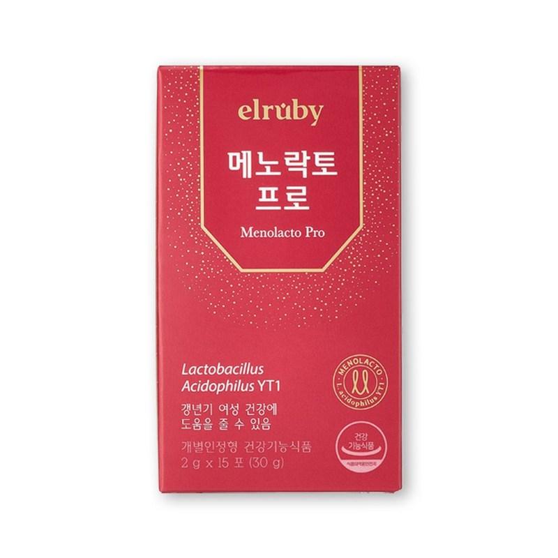 Huons Park Mi-seon Menopausal Lactobacillus YT1 Powder Elubi Menoracto Pro 15 Packets 7 Boxes, 30g, 7 Pieces