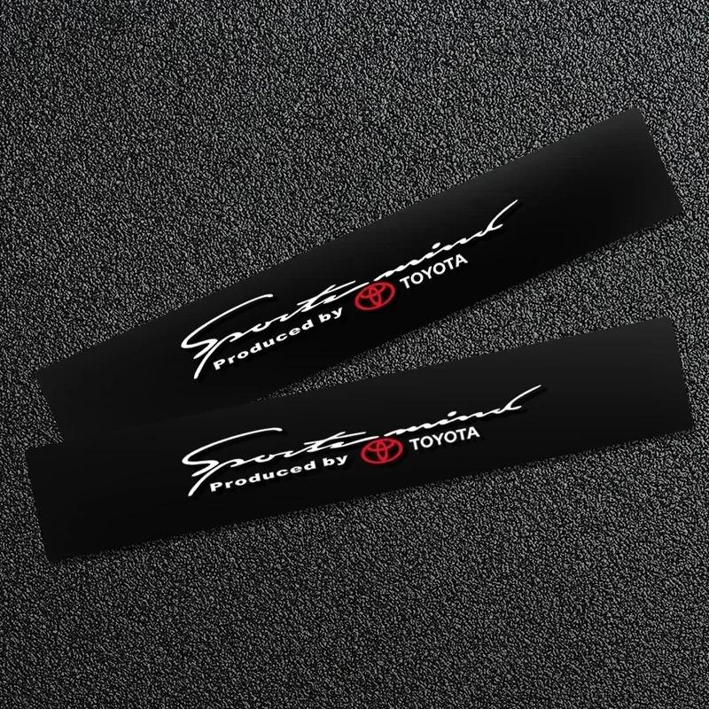 Car Front Rear Windshield Window Decorative Sticker For Toyota RAV4 Camry Corolla Levin Yaris Reiz Vios Highlander CHR Prius