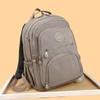 Women's Backpack Middle School Student Schoolbag Lightweight Nylon Backpack Large Capacity Travel Bag