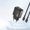 PD20W GaN USB-C Wall Charger - Black