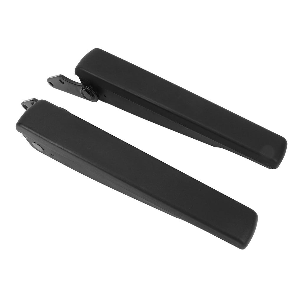 380mm Car Seat Armrest 0‑120 degrees Adjustable Shock Absorption Universal Pu Leather Folding Arm Support for RV Van