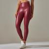 High Waist Leather Leggings Women PU Leather Pants Sexy Push Up Black Pencil Pants