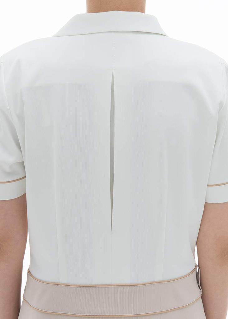 Медицинская форма Nagaileben Туника женская Off-White LH-6252(S)