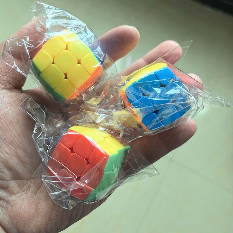 Игрушки Обучающий Мини-Кубик Брелок 3x3x3 3,5 см Головоломка Решение Задач Развитие Мозга для Взрослых Новинка Подарки Дети Мальчики Девочки
