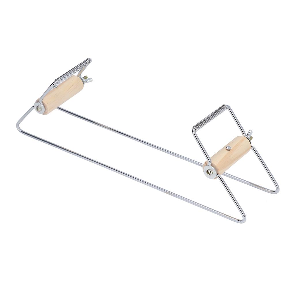 Bead Loom Stainless Steel Extra Wide Working Space DIY Manual Beading Loom for Children S Educational ToySilvery