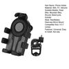 Bicycle Phone Holder Eight-Claw Shock Absorbing Motorcycle Mobile Phone Mount 360-Degree Rotation Anti-slip Universal Bicycle Scooter Cell