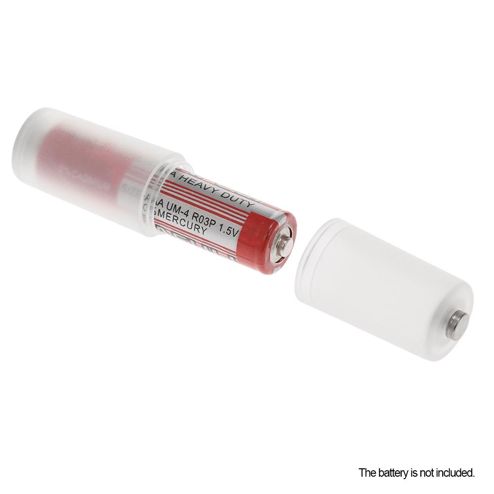 4 шт. Адаптер-переходник для батарей типа AAA на размер AA. Защитный чехол для батареи.