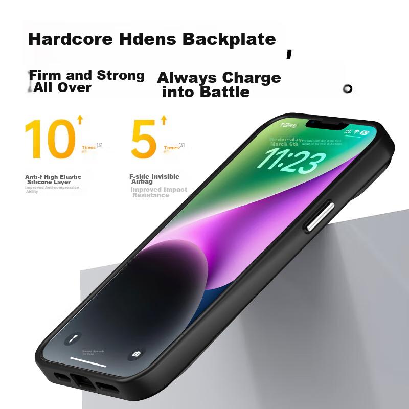 IPhone 14 Case, Apple 14 Protective Cover with Magnetic Wireless Charging, Frosted Anti-Drop Lens Full Protection Soft Edge Case, Ivory White