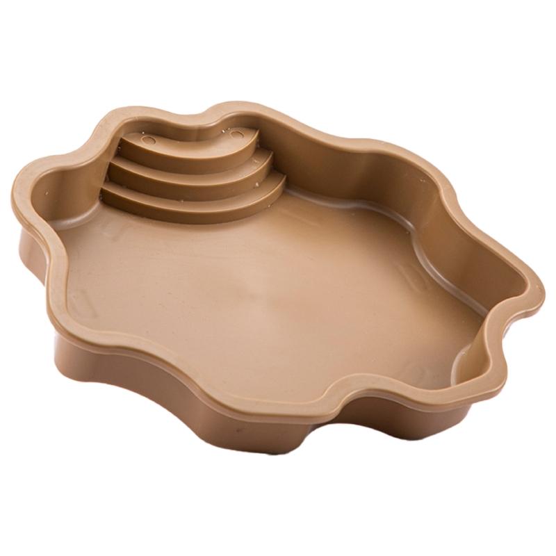 Платформа для купания черепах Рептилии Водный поднос Рептилии Кормушка Черепахи Ванна