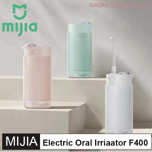 Новый электрический ирригатор MIJIA F400 Портативный Water Pick Флоссер Отбеливание зубов Удаление зубного налета 200 мл