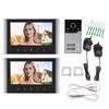 Video Doorbell Intercom System 7in TFT LCD Screen 120 Degrees Wide Angle for Home Apartment