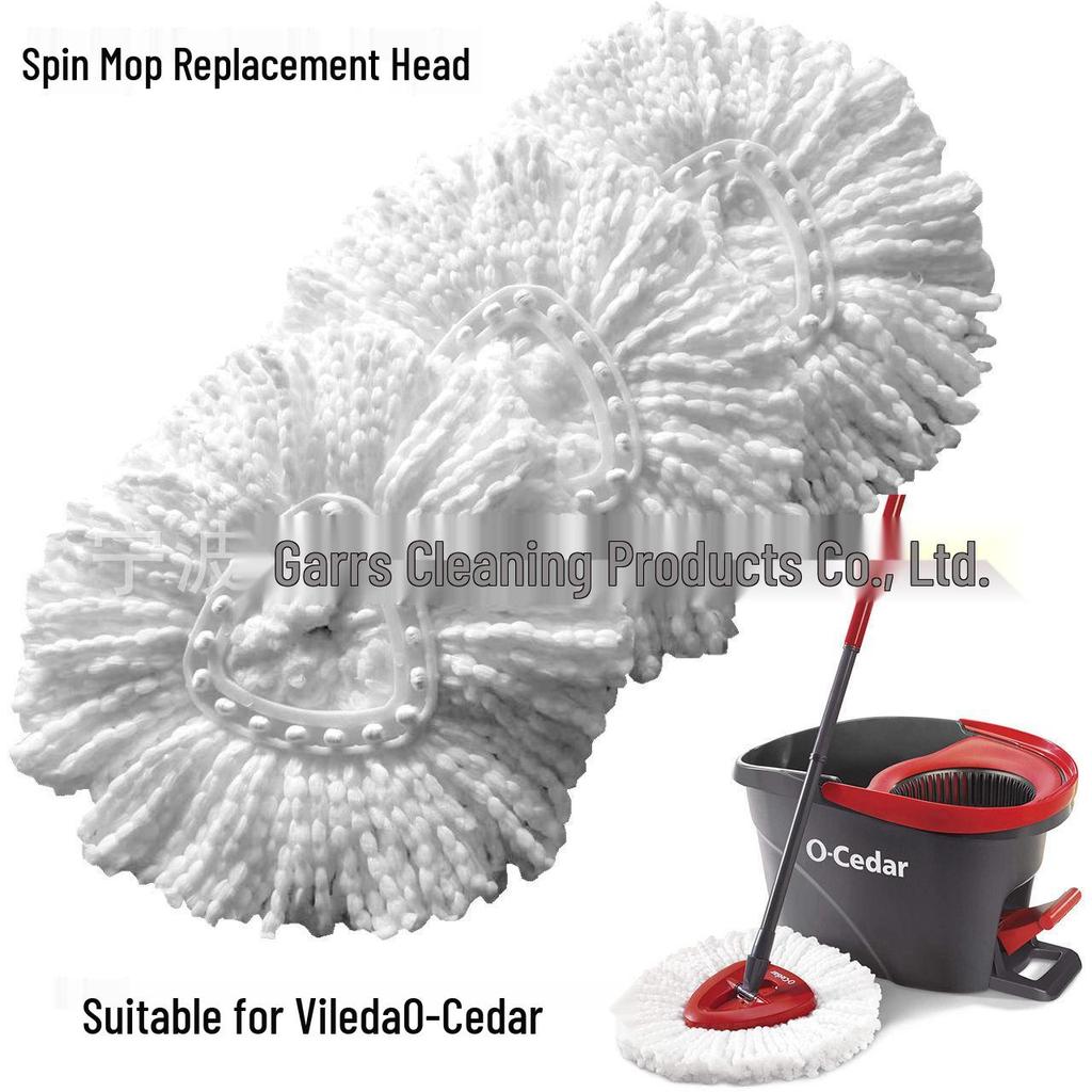 Горячо продающиеся сменные насадки для вращающейся швабры EasyWring