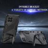 Armor Magnetic Stand Holder Phone Case for OPPO Realme 8i 8S Pro C21Y C25Y 5G Hard PC Shockproof Protection Holder Back Cover for Realme Narzo 50A 50i