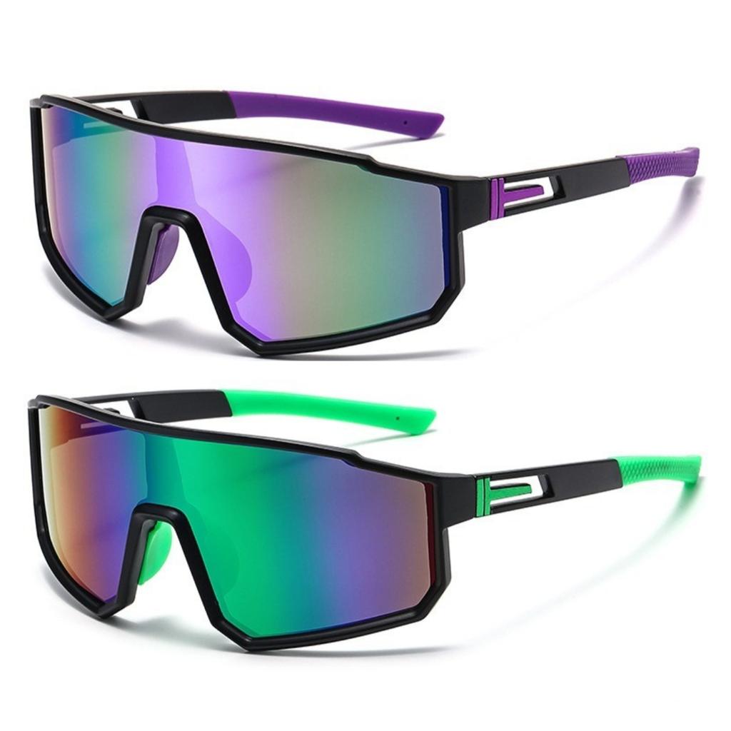 2 шт. Велосипедные очки для активного отдыха, повседневные велосипедные солнцезащитные очки для мужчин и женщин, UV400