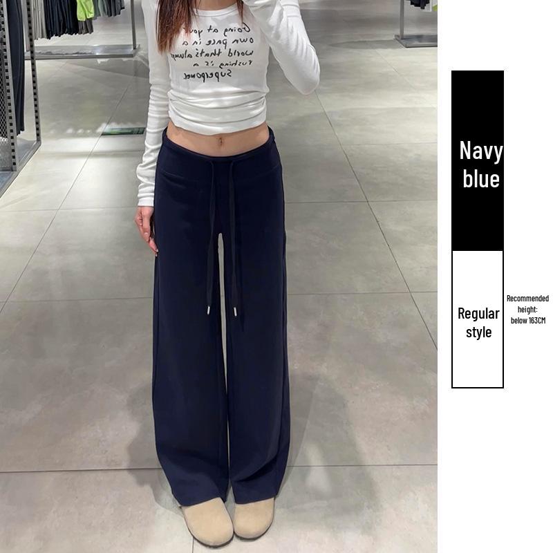Lulu Unisex High Waist Slimming Sweatpants - Autumn 2026: Wide Leg, Plus Velvet