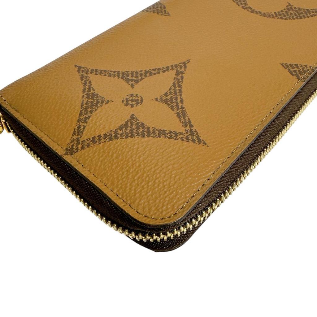 LOUIS VUITTON Monogram Giant Zippy wallet Long Wallet purse Monogram M69353 Used
