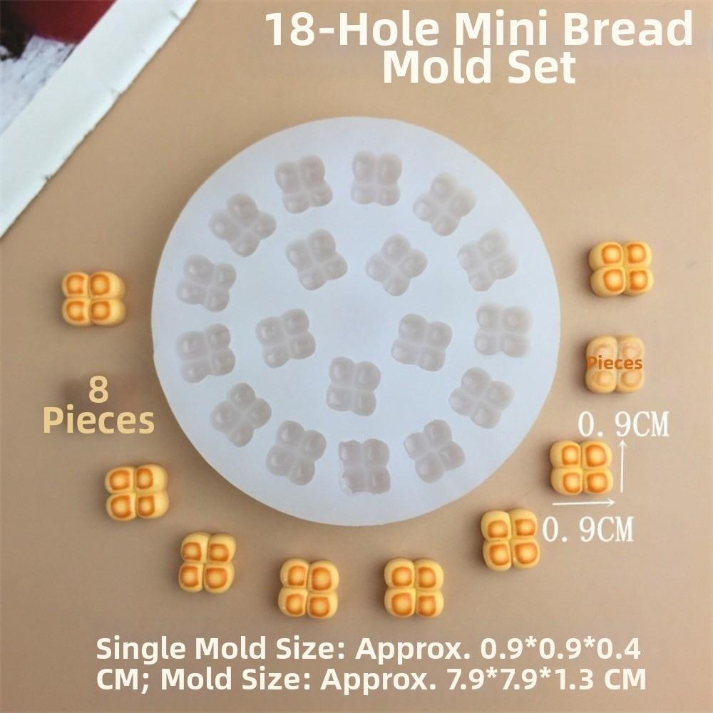 Mini Silicone Mold Reusable Resin Mold Baking Tool DIY Baking Tool  Candy Making