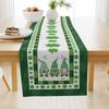 New Table Runner Home Decor Irish Green Lucky Clover American-Style Decorative Table Runner