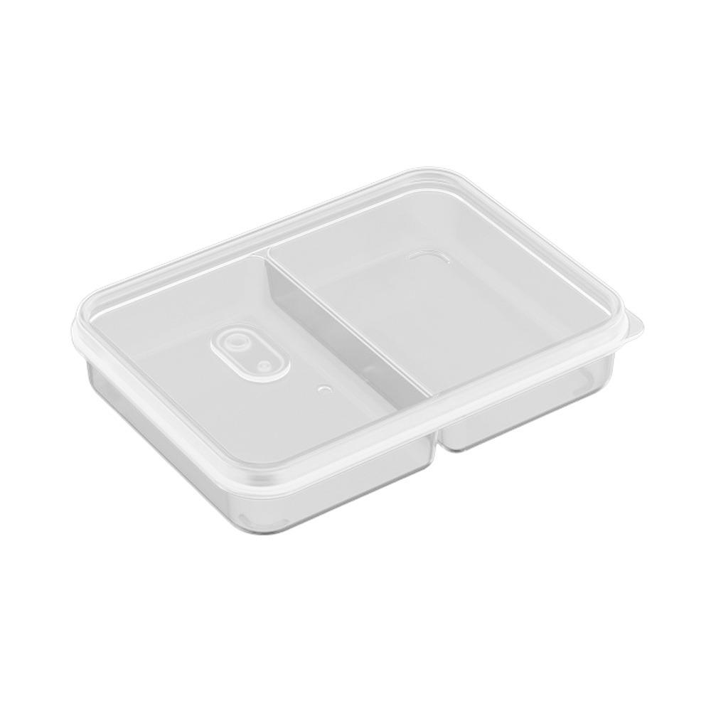 Transparent Refrigerator Storage Box Fresh Preservation Fridge Storage Bin Fruits Vegetables Meat
