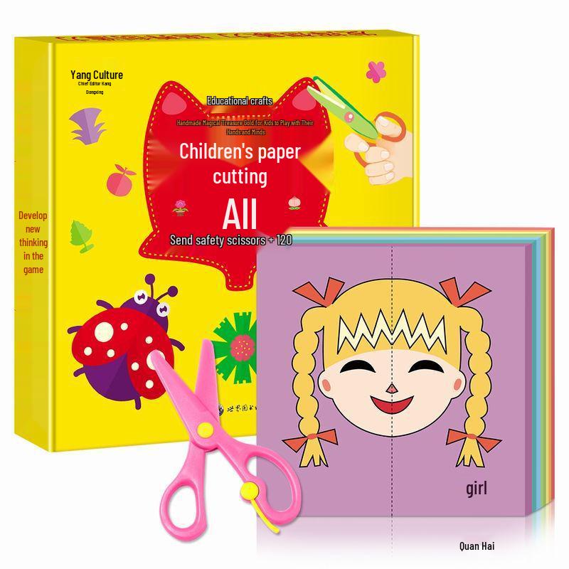 Kindergarten Origami Kit: Paper Craft Set for Ages 3-8