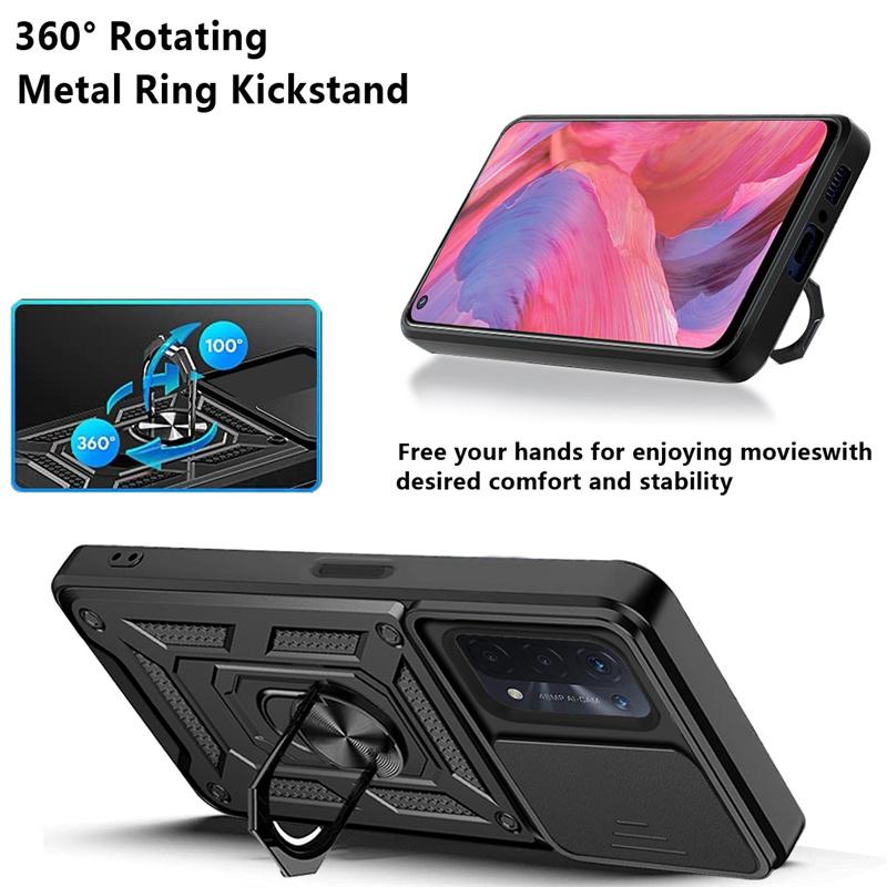 Чехол для OPPO A74 A93 A54 5G, защитный противоударный защитный чехол для телефона для OPPO A 74 93 54, чехол-держатель с магнитным кольцом