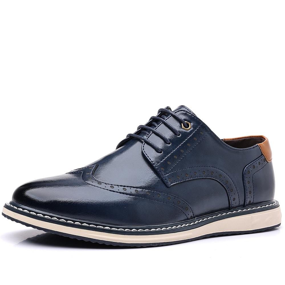 Fashion Fashion Men Casual Business Shoes Elegantes Man Formal Dress Footwear Classic Simple Business Shoes Outdoor Derby Shoes Sneakers