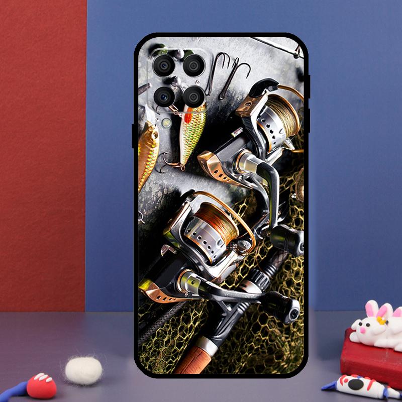 Fishing Rod Tool For Samsung Galaxy M33 M13 M23 M53 M15 M55 M31 M51 M14 M34 M54 M20 M30s M32 M52 Phone Case