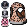 Cat No Pull Nylon Harness For Small Medium Dog Cats Outdoor Adjustable Reflective Kitten Leopard Print Chest Strap Pet Supplies