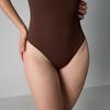 Кружевной боди SKIMS Style нюдового цвета с чашками - Сексуальная женская майка