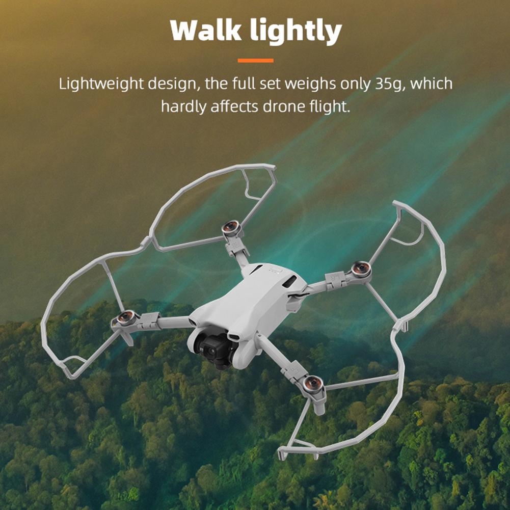 Защита пропеллеров для DJI Mini 3 Защита пропеллеров Защитное кольцо для лопастей Защитная клетка для аксессуаров дрона DJI Mini 3 Pro