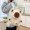 College Students Cute Capybara Backpack Junior High School Students High School Students Cute Backpack.