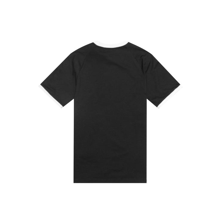 adidas Мужская футболка Originals с 3 полосками Черная CW1202
