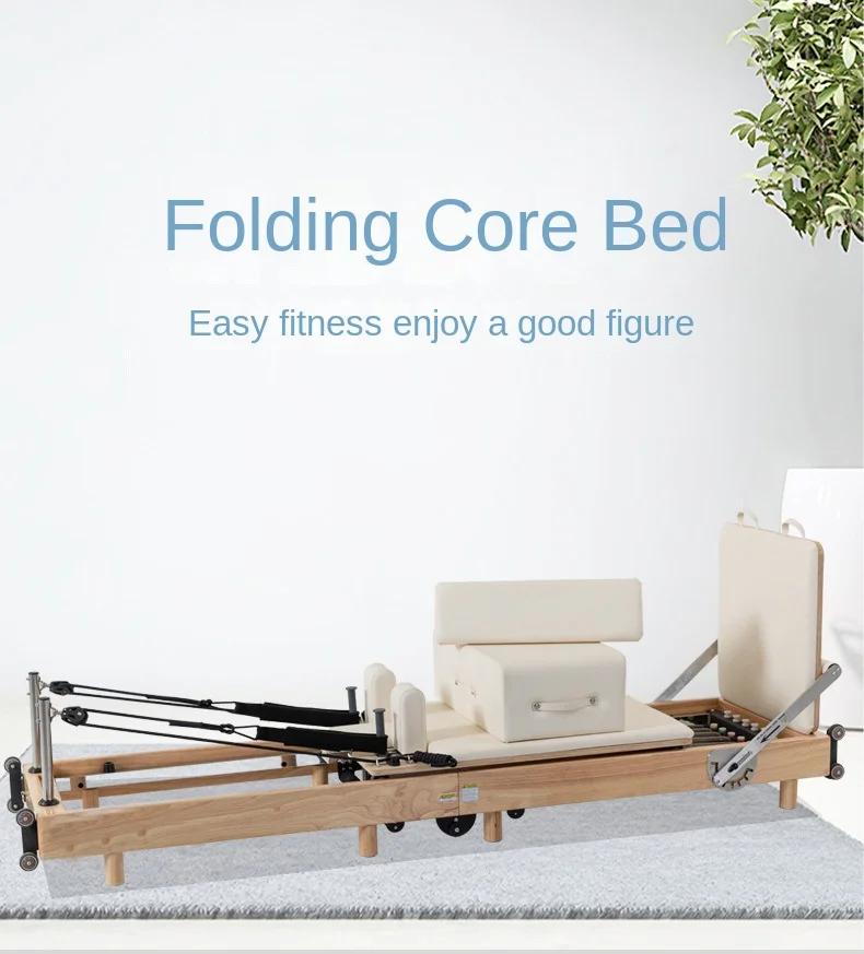 MIYAUP Частная школа Soft House Fold Pilate Reformer Йога Большое фитнес-оборудование Pilate Core Кровать