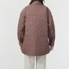 Nike Женская куртка средней длины с сплошным логотипом и ромбами из хлопка, светло-коричневая FB8733-208