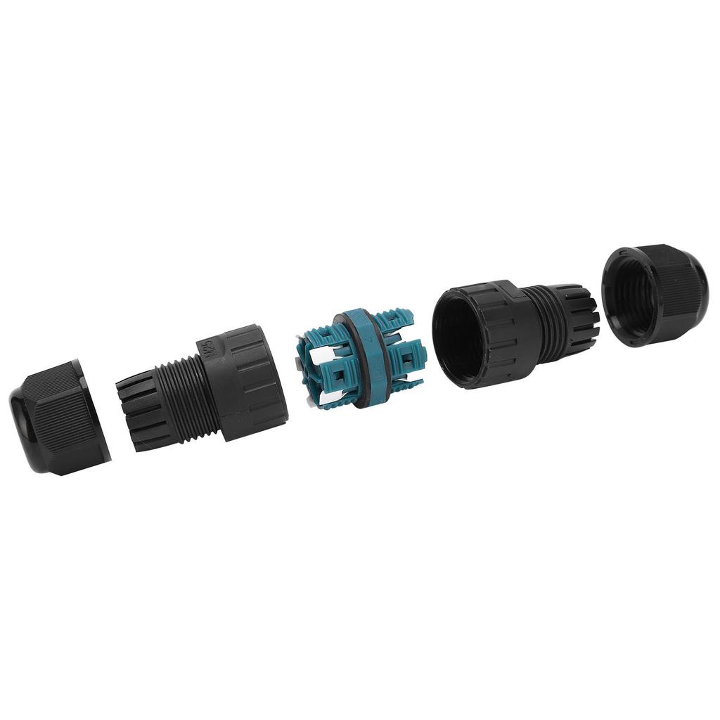 Пластиковый круглый разъем 5-контактный авиационный кабельный штекер гнездо провода водонепроницаемый M25‑5P 9~12MM