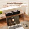 Деревянный настольный Bluetooth-динамик Philips SPA3809 с часами, штекер CN (адаптер в комплекте)