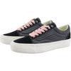 Vans LX Old Skool Удобные Универсальные Прочные Низкие Кеды для Скейтбординга Унисекс Кроссовки Черные VN000D56DE2