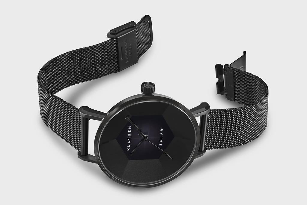 KLASSE14 VOLARE SOLAR WVS22BK002M Мужские Черные Часы