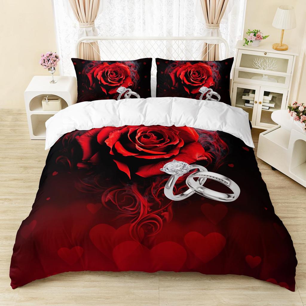 Luxury Shining Diamond Duvet Covers For Kids Boys Girls Lightweight Quilt Covers Jewelry Bedding Sets Bling Party Bedroom Decor