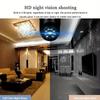 2.4 5G Wifi E27 Bulb Night Vision Camera Surveillance Full Color Automatic Human Tracking 4X Digital Zoom Video Security Monitor