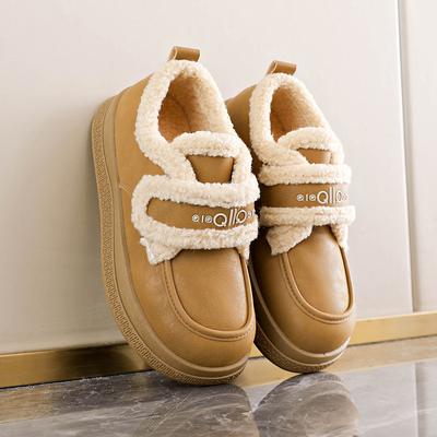 Женские теплые зимние ботинки с толстой подошвой, на платформе, нескользящие, для активного отдыха, тренировок, бега, спортивные хлопковые ботинки, обувь Ле Фу