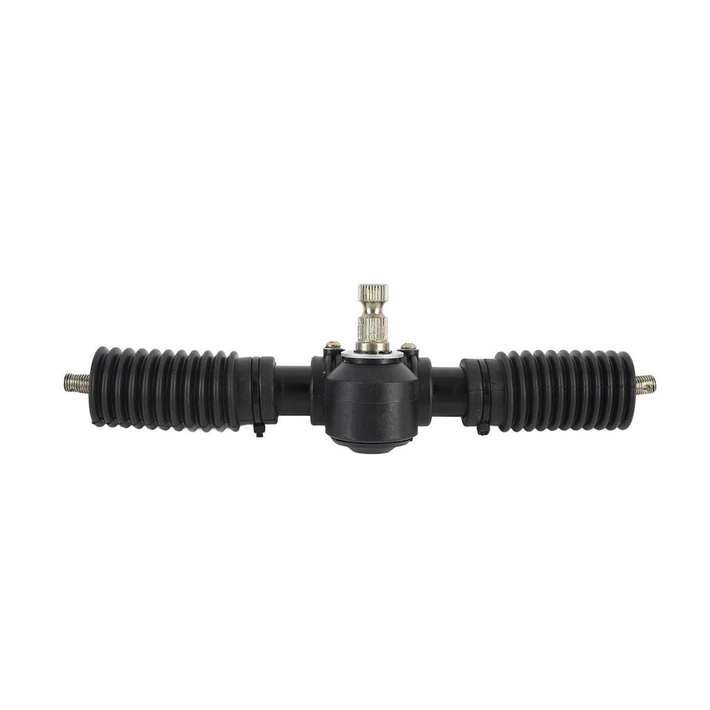 Power Steering Gear Rack Pinion Assembly 30T 295mm Long with Rubber Bushing for Go Kart ATV UTV Quad