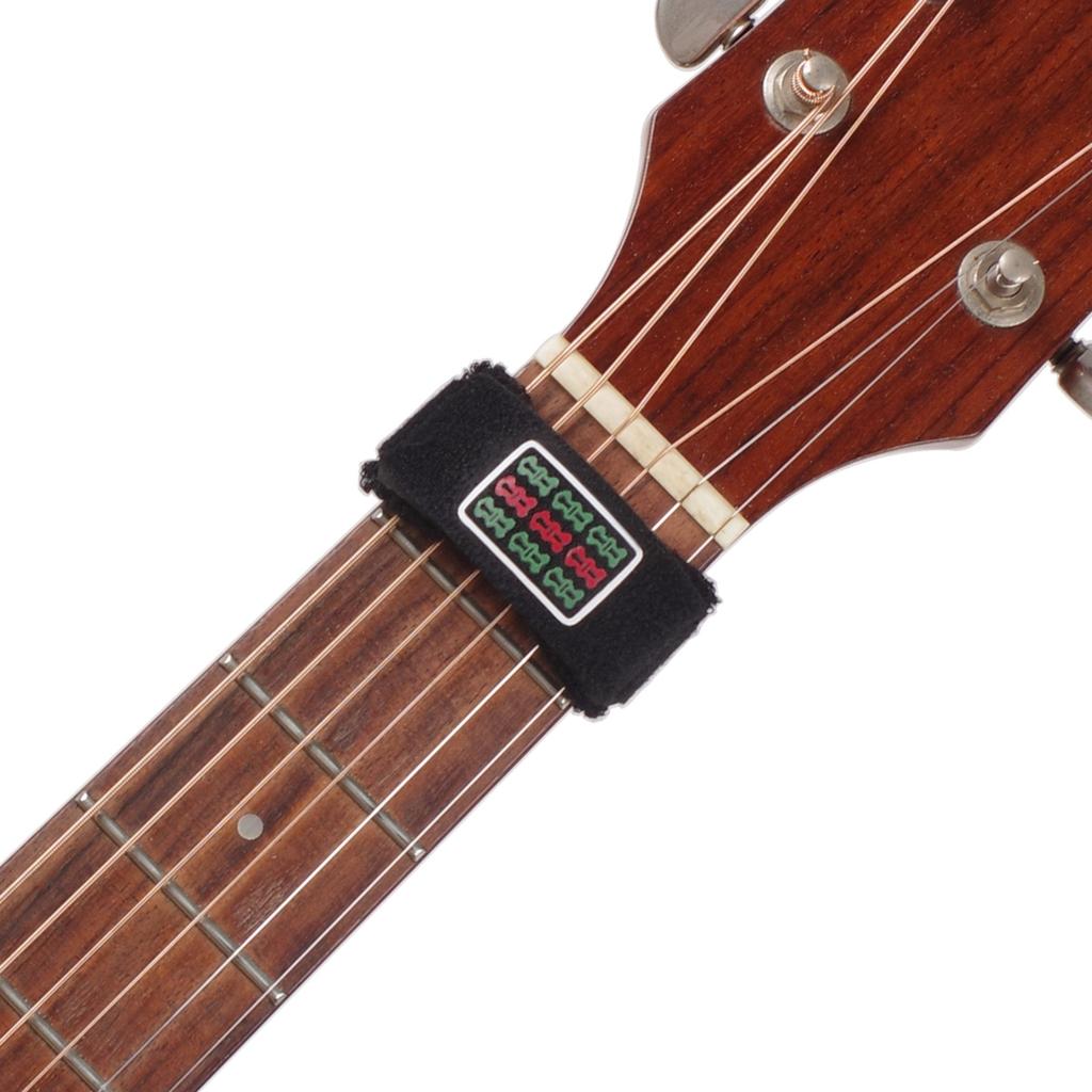 Глушитель шума струн гитары Демпфер Глушитель Струна Лада Гитары Регулируемые Обмотки для приглушения ладов гитары