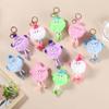 Cartoon Ball Plush Keychain Pendant Accessories - Shoes and Hats Edition