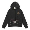 Худи Gallery Dept Limited Edition с ручной росписью в виде брызг - Стиль Джеймса