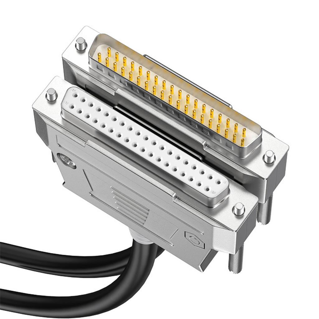 Качественный кабель DB37, удлинительный кабель DB37 с разъемами «папа-папа», экранированный кабель с 37 контактами для безопасной передачи данных