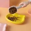 4 шт. Миска для кошек Пластиковая миска для кормления с защитой от опрокидывания Утяжеленная конструкция Миска для кормления и питья Непроливающаяся миска для домашних животных для кошек и собак Прочная миска для корма для домашних животных