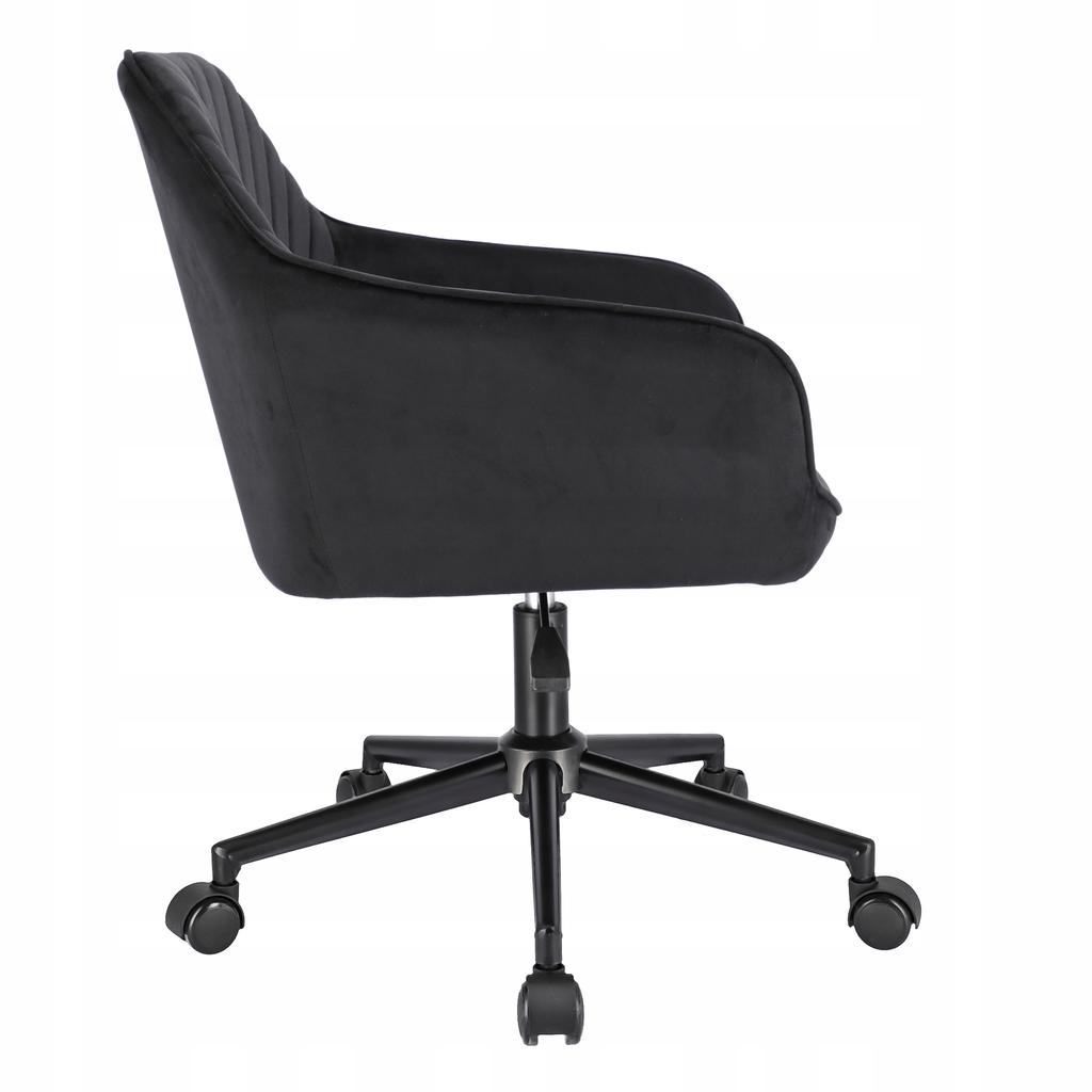 Napoli Armchair, Black, On A Black Base