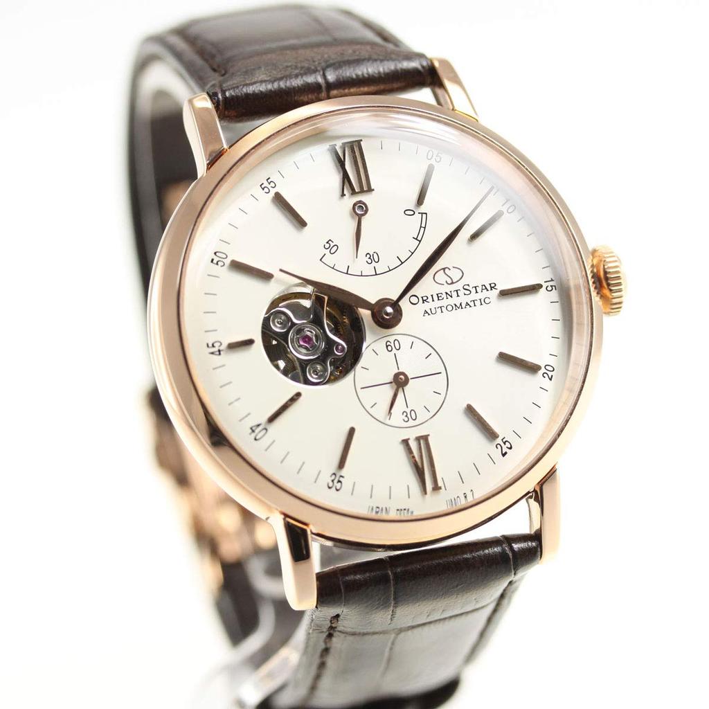 Orient Star Автоматические Классические Сделано в с Открытым Серебристым RK-AV0001S Мужские Часы, Полускелетон, Механические, Япония, 2-летняя Гарантия Производителя,